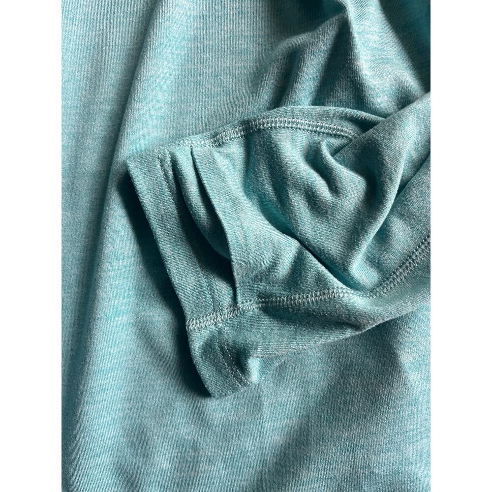 Brooks Dash 1/2 Zip 2.0 XL Womens half zip aqua blue GUC - Picture 4 of 5